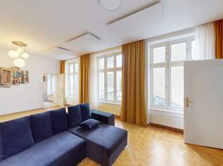 Helle 3-Zimmer-Wohnung in absoluter Ruhelage, 1457.5 €, Immobilien-Wohnungen in 1050 Margareten