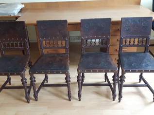 Ledersessel 4 Stk. , 120 €, Haus, Bau, Garten-Möbel & Sanitär in 3462 Absdorf