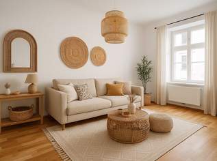 Charmante 3-Zimmer-Wohnung mit Blick ins Grüne – Ruheoase in zentraler Lage, 448000 €, Immobilien-Wohnungen in 1030 Landstraße