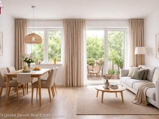 Freundliche 3-Zimmer-Wohnung mit Balkon im Neubau, 345090 €, Immobilien-Wohnungen in 1110 Simmering