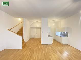 3-Zimmer-Maisonette mit Hof-Garten entlang der Prager Straße! Straßenbahn, S-Bahn und Grünflächen in direkter Umgebung!, 1514.98 €, Immobilien-Wohnungen in 1210 Floridsdorf