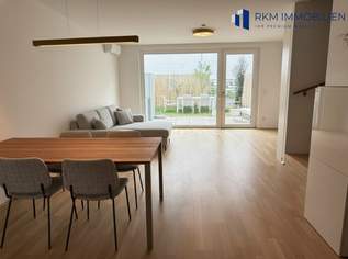 Stilvolles Reihenhaus mit Terrasse, Garten und Parkplatz, 669900 €, Immobilien-Häuser in 1210 Floridsdorf