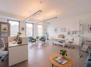 Barrierefreie Ordinationsfläche in der Fußgängerzone direkt bei der U1 Reumannplatz zu mieten, 3923.02 €, Immobilien-Gewerbeobjekte in 1100 Favoriten