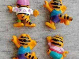 4 Teiliges Garfield Figuren Set, zusammen FIXPREIS 15€ /NUR SELBSTABHOLUNG, 23 Bezirk , KEIN Versand! ! ! ! ! ! 