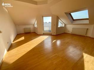Dachausbau, ca. 40 m² Wohnsalon, 2 Schlafzimmer und ca. 6,5 m² Eckterrasse, 399900 €, Immobilien-Wohnungen in 1220 Donaustadt Dachausbau, ca. 40 m² Wohnsalon, 2 Schlafzimmer und ca. 6,5 m² Eckterrasse, 399900 €, Immobilien-Wohnungen in 1220 Donaustadt