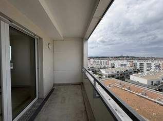 Q11 Leben in Simmering - 3-Zimmer-Loggiawohnung mit Deckenkühlung - genießen Sie DIESEN Ausblick!, 1349 €, Immobilien-Wohnungen in 1110 Simmering