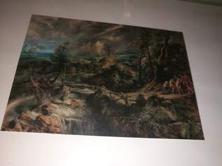 Gewitterlandschaft mit Jupiter, Merkur, Philemon und Baucis (Peter Paul Rubens), 10 €, Haus, Bau, Garten-Geschirr & Deko in 1170 Hernals