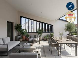 Exklusives Dachgeschoß mit 57m² Terrasse (Top 9) - Erstbezug!, 1249000 €, Immobilien-Wohnungen in 3500 Am Steindl