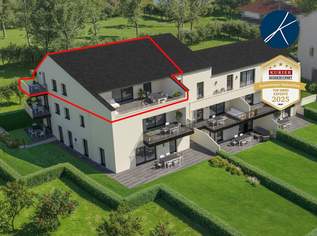 Großzügige Dachgeschoßwohnung mit Terrasse & Balkon (Top 10) - Neubauprojekt am Kremser Steindl, 1149000 €, Immobilien-Wohnungen in 3500 Am Steindl