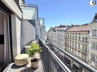 360 TOUR // LUXUSMÖBLIERTE TERRASSEN-WOHNUNG JOSEFSTADT, 2250 €, Immobilien-Wohnungen in 1080 Josefstadt