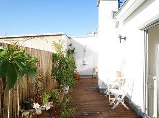 1180! Loftiges, wunderbar sonniges 2-Zimmer DG mit Terrasse Nähe Kutschkermarkt!, 1350 €, Immobilien-Wohnungen in 1180 Währing