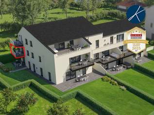 Erstklassige Balkonwohnung mit Blick in´s Grüne (Top 7) - Neubauprojekt am Kremser Steindl, 389000 €, Immobilien-Wohnungen in 3500 Am Steindl