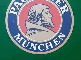 PAULANER BIER WERBETAFEL / Versand Gratis!!!