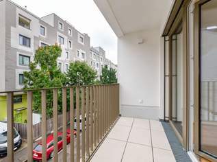 Erstbezug ab Februar 2026! 2-Zimmer-Loggiawohnung inkl. Stellplatz und Garten zu vermieten!, 1290 €, Immobilien-Wohnungen in 1150 Rudolfsheim-Fünfhaus