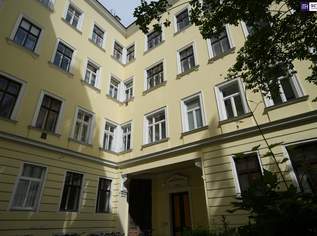 Ruhig in zweiter Reihe zur Straße gelegen!: Vermietete Altbauwohnung in 1060 – Top-Lage! Ideale smarte Anlage!, 209000 €, Immobilien-Wohnungen in 1060 Mariahilf