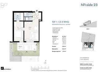 Hübsche 2-Zimmer-Wohnung mit Garten zu verkaufen!, 347000 €, Immobilien-Wohnungen in 1230 Liesing