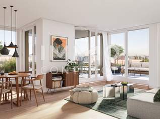 Provisionsfrei! Nachhaltige 2 Zimmerwohnung mit Balkon im Projekt City Garden, 295000 €, Immobilien-Wohnungen in 1230 Liesing