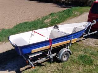 Motorboot/Ruderboot mit Aussenbordmotor