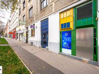 Flexibel gestalten: Geschäftslokal an der Hütteldorfer Straße (23–83m²) – Provisionsfrei!, 1312.71 €, Immobilien-Gewerbeobjekte in 1150 Rudolfsheim-Fünfhaus