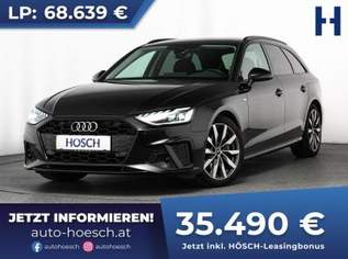 A4 Avant 40 TDI S-LINE BLACK MATRIX 360° VIRTUAL +++, 36990 €, Auto & Fahrrad-Autos in 4061 Pasching