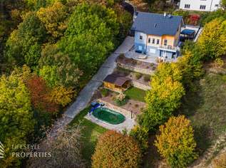 Modernes, möbliertes Einfamilienhaus mit Garten und Pool in Ruhelage, 1690000 €, Immobilien-Häuser in 2371 Katastralgemeinde Hinterbrühl Modernes, möbliertes Einfamilienhaus mit Garten und Pool in Ruhelage, 1690000 €, Immobilien-Häuser in 2371 Katastralgemeinde Hinterbrühl