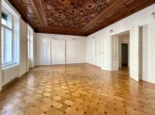 Großzügige Altbauwohnung mit kleinem Balkon in repräsentativen Stilaltbau, 2990 €, Immobilien-Wohnungen in 1060 Mariahilf