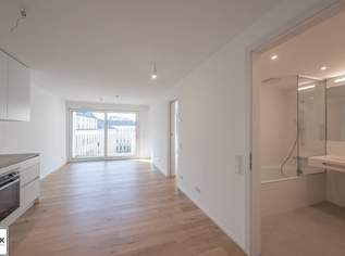 Südseitige 2 Zimmer Wohnung mit Loggia im 3.OG - ab Mitte März - Projekt Schön102, 1449 €, Immobilien-Wohnungen in 1050 Margareten