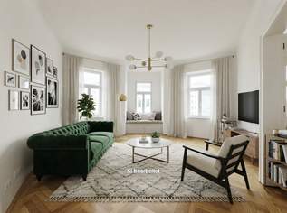 *Provisionsfrei* 3-Zimmer + inkl. hochwertiger separater Einbauküche - Stilaltbau am Rennweg - S-Bahn St. Marx ums Eck, 529000 €, Immobilien-Wohnungen in 1030 Landstraße