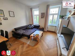 Gemütliche 2-Zimmer Altbauwohnung in toller Lage zwischen Handelskai und Donauinsel, 344000 €, Immobilien-Wohnungen in 1200 Brigittenau