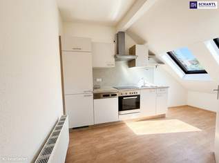 Urbanes Wohnen in Bestlage: Charmante Dachgeschosswohnung zwischen Hauptbahnhof und Citypark. Ideal für Eigennutzer und Anleger!, 86000 €, Immobilien-Wohnungen in 8020 