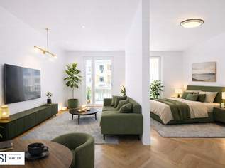Urban Wohnen mit sonnigem Balkon, 328000 €, Immobilien-Wohnungen in 1020 Leopoldstadt