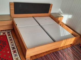 Vollholz-Doppelbett Buche mit 2 Einsätzen + 2 Nachttischen, 720 €, Haus, Bau, Garten-Möbel & Sanitär in 4812 Pinsdorf Vollholz-Doppelbett Buche mit 2 Einsätzen + 2 Nachttischen, 720 €, Haus, Bau, Garten-Möbel & Sanitär in 4812 Pinsdorf
