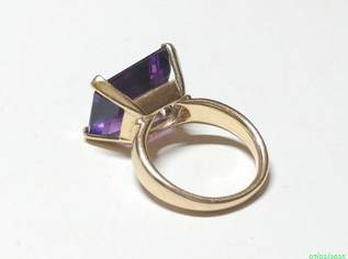 Goldring Amethyst 18K