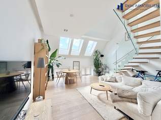 Modern renovierte Dachgeschoß-Wohnung mit Terrasse und Blick auf den Stephansdom, 549000 €, Immobilien-Wohnungen in 1160 Ottakring