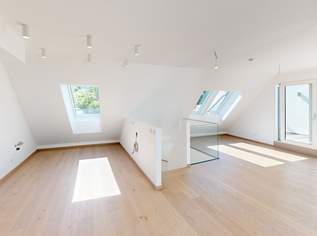 ZUR SCHÖNEN AGNES – Erstbezug: 4-Zimmer-Dachgeschoss-Maisonette mit Balkon & Terrasse im grünen Sievering – PROVISIONSFREI, 1190000 €, Immobilien-Wohnungen in 1190 Döbling