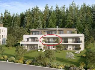 Wohnen mit Seeblick! Stilvolle 2-Zimmer-Mietwohnung in Reifnitz am Wörthersee!, 1120 €, Immobilien-Wohnungen in 9081 Reifnitz