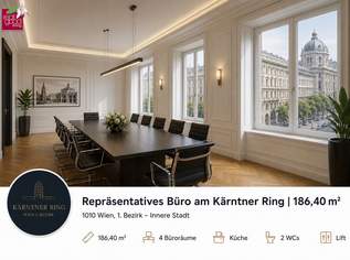 Ihre repräsentative Geschäftsadresse am Kärntner Ring – 186 m² Büro mit Klimaanlage, 3876.17 €, Immobilien-Gewerbeobjekte in 1010 Innere Stadt Ihre repräsentative Geschäftsadresse am Kärntner Ring – 186 m² Büro mit Klimaanlage, 3876.17 €, Immobilien-Gewerbeobjekte in 1010 Innere Stadt