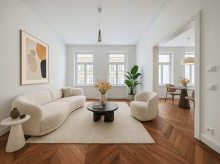 Südwestseitger 3-Zimmer-Erstbezug nächst Donaukanal und U4!, 969000 €, Immobilien-Wohnungen in 1090 Alsergrund