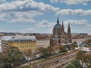 PANORAMABLICK über WIEN! Stilvolle 3,5 Zimmer Wohnung nahe der MARIAHILFER Straße mit MODERNSTER AUSSTATTUNG, 599000 €, Immobilien-Wohnungen in 1060 Mariahilf