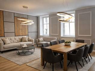 MIETE – Exklusive 8-Zimmer-Luxuswohnung mit Pool, Sauna, Garten, Terrassen & Parkgarage in 1190 Wien – Wohnen auf höchstem Niveau!, 6999.14 €, Immobilien-Wohnungen in 1190 Döbling