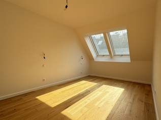 Erstbezug im Dachgeschoss: Moderne 3-Zimmer-Wohnung mit Loggia in Ruhelage des 15. Bezirks, 498000 €, Immobilien-Wohnungen in 1150 Rudolfsheim-Fünfhaus