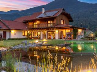 Idyllisches Anwesen mit atemberaubender Poollandschaft, 1370000 €, Immobilien-Häuser in 9220 Oberjeserz