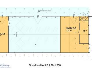 Praktische Industrie- / Werkshalle mit großem Einfahrtstor zur Miete in St. Valentin, 5.5 €, Immobilien-Gewerbeobjekte in 4300 Gemeinde Sankt Valentin