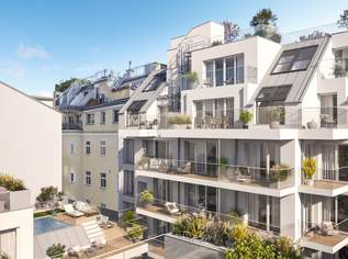 Herrliche Terrassenwohnung im Neubauprojekt I Botschaftsviertel, 1666900 €, Immobilien-Wohnungen in 1040 Wieden