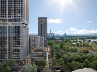 Wohnen über den Dächern Wiens – TOWER HOMES, 1865 €, Immobilien-Wohnungen in 1220 Donaustadt