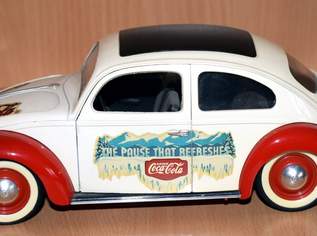 Solido Modellauto VW Käfer Coca Cola Maßstab 1:17 Solido Modellauto VW Käfer Coca Cola Maßstab 1:17