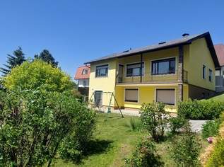 200m² Wfl, km-weiter Panormablick von Haus & großem Garten + unverbaubar + 2 Wohneinheiten + Balkon, 450000 €, Immobilien-Häuser in 7051 Gemeinde Großhöflein