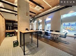 KOMPLETT SANIERTES SCHICKES GASSENLOKAL | MARIAHILFERSTRASSE | GROSSFLÄCHIGE STRASSENSEITIGE AUSLAGEN | ATELIER | BÜRO | YOGA STUDIO, 4025.85 €, Immobilien-Gewerbeobjekte in 1150 Rudolfsheim-Fünfhaus