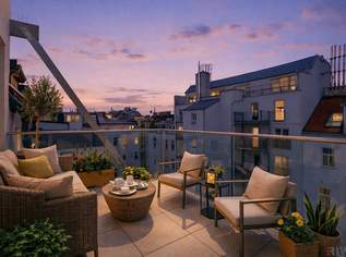 ERSTBEZUG II MAISONETTE MIT BALKON UND TERRASSE II LUFTWÄRMEPUMPE UND KLIMA II NÄHE AKH UND U6 ALSER STRASSE II ANLEGERPREIS, 820000 €, Immobilien-Wohnungen in 1090 Alsergrund