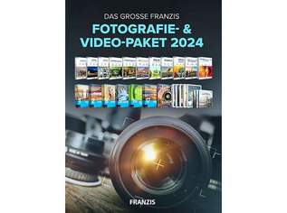 Das große FRANZIS Fotografie- & Video-Paket 2024 auf nur einer DVD-ROM